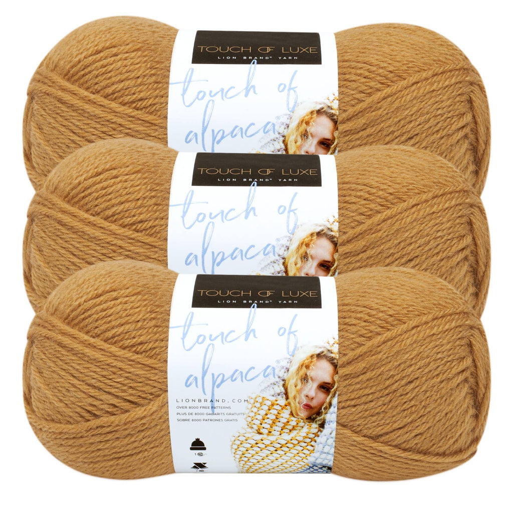 Lion Brand Yarn Touch of Alpaca 3 Pack
