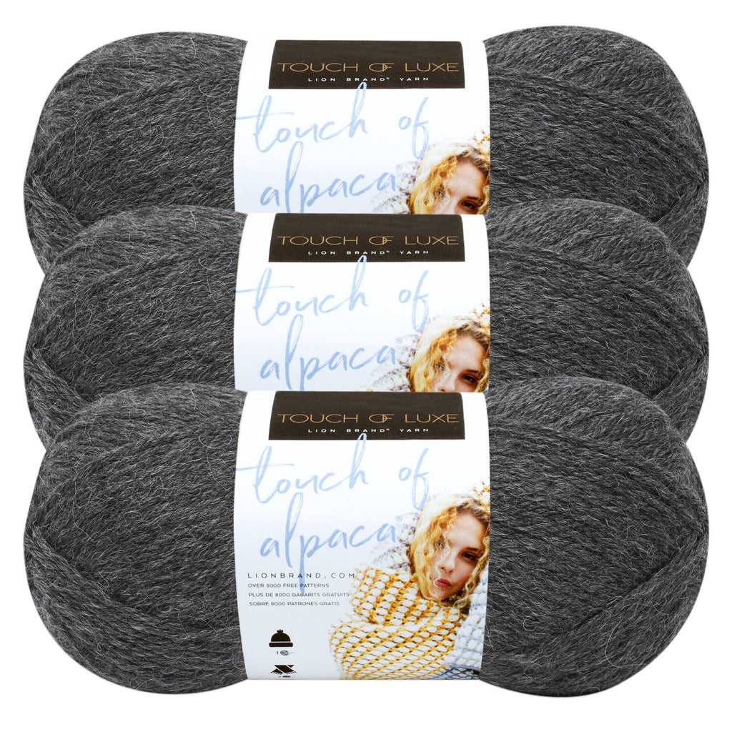 Lion Brand Yarn Touch of Alpaca 3 Pack