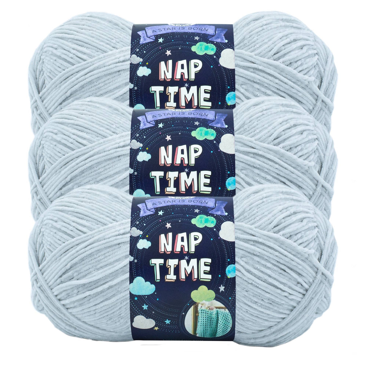 Lion Brand Yarn Naptime 3 Pack