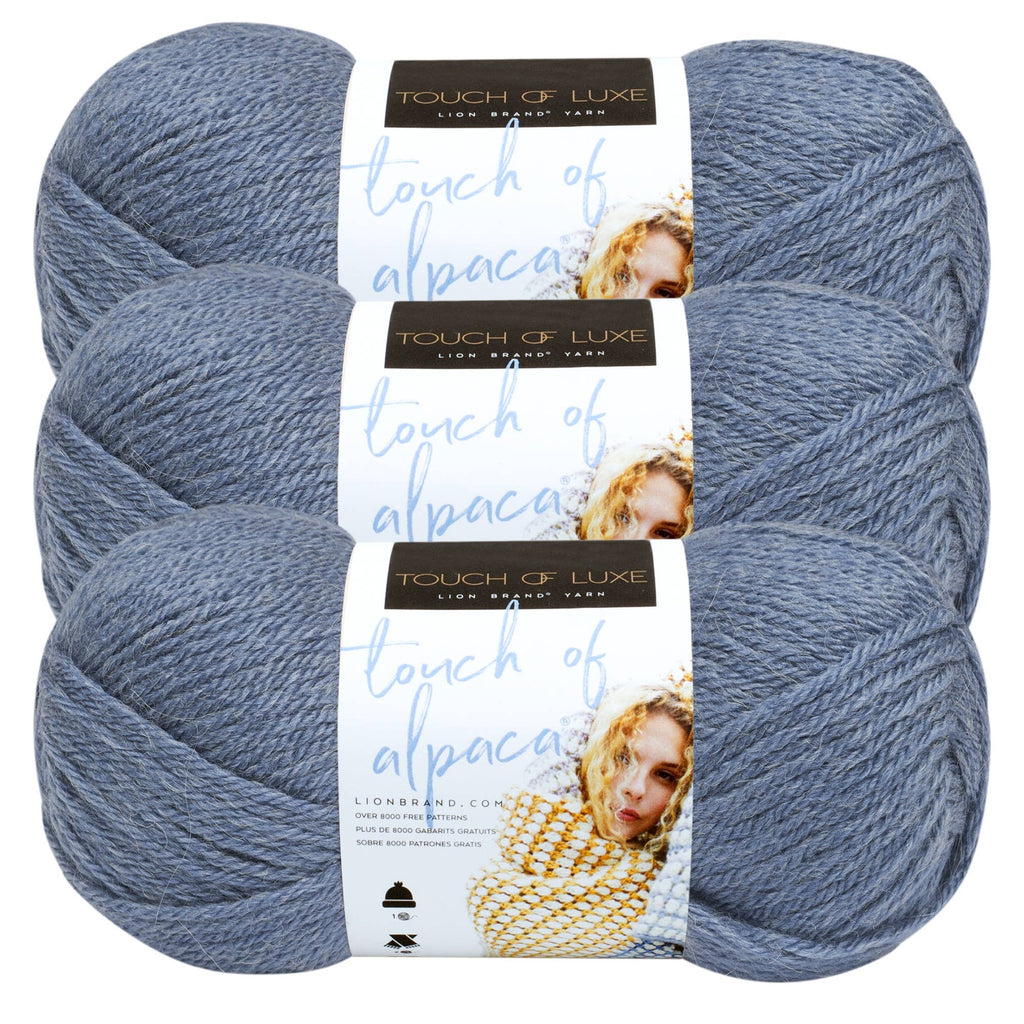 Lion Brand Yarn Touch of Alpaca 3 Pack