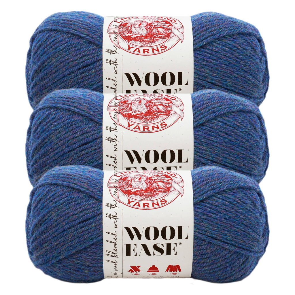 Lion Brand Yarn Wool-Ease  3 Pack