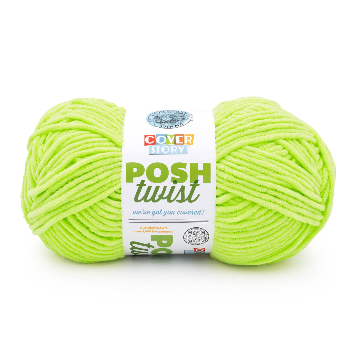 Lion Brand Yarn Cover Story Posh Twist 1Pack