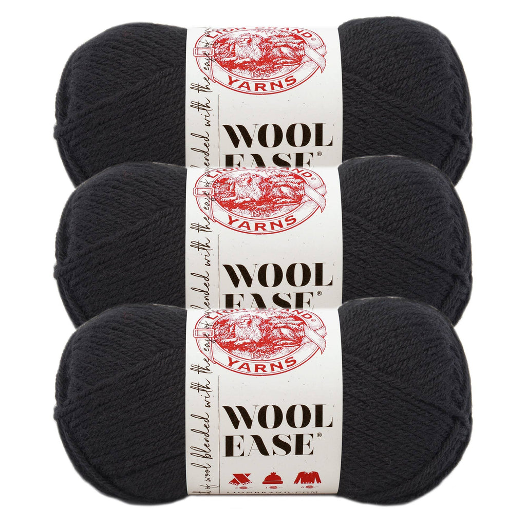Lion Brand Yarn Wool-Ease  3 Pack