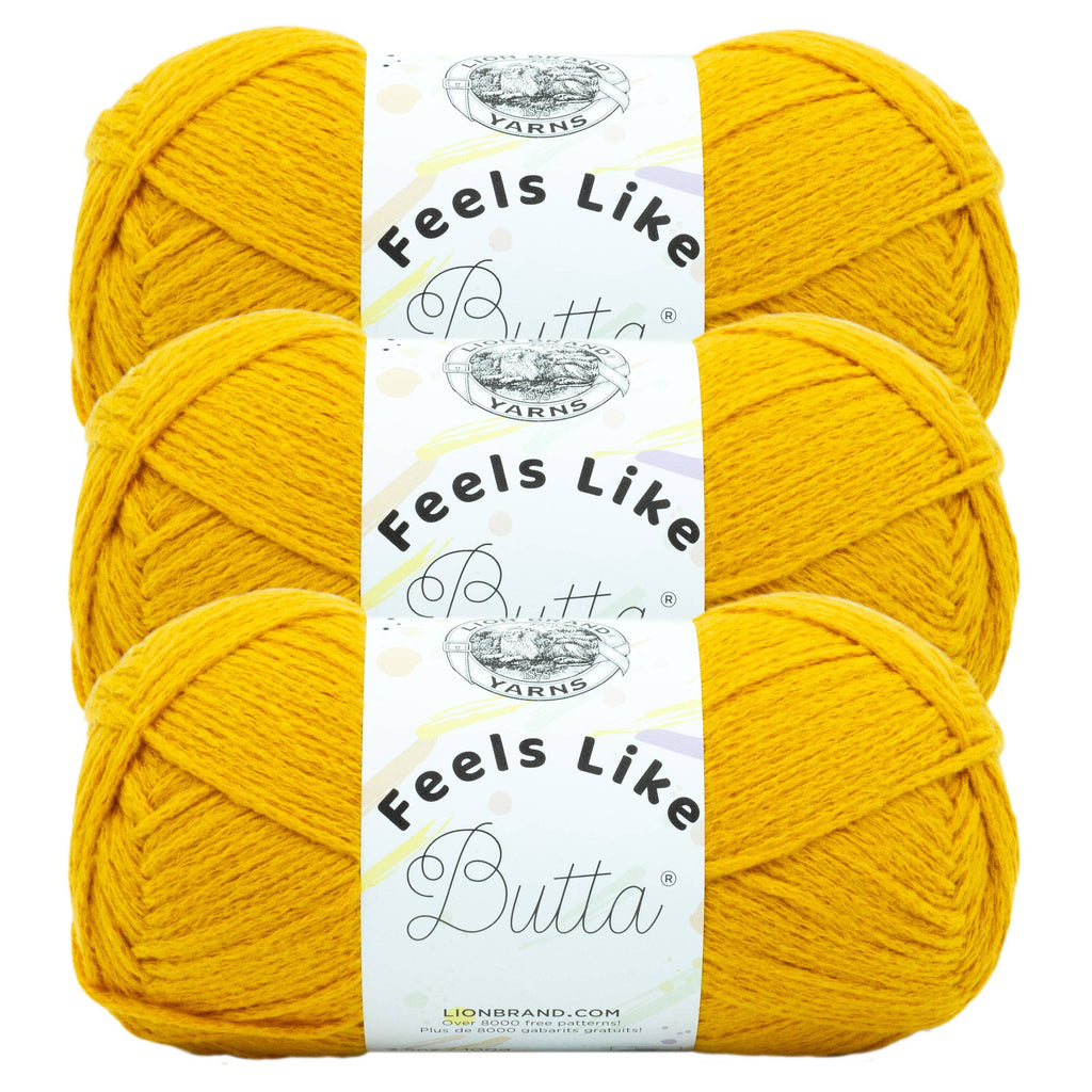 Lion Brand Yarn Feels Like Butta 3 Pack