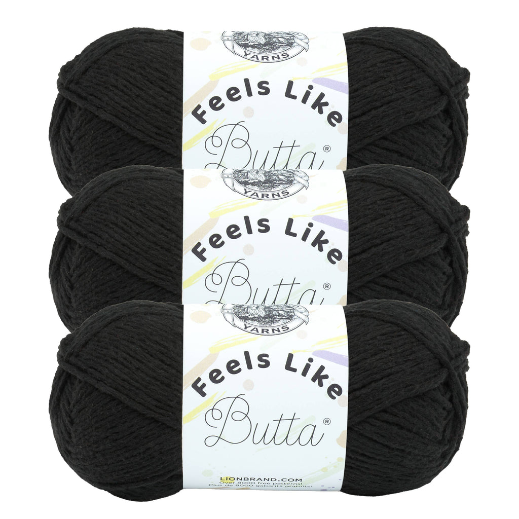 Lion Brand Yarn Feels Like Butta 3 Pack