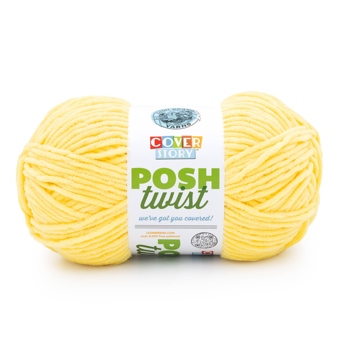 Lion Brand Yarn Cover Story Posh Twist 1Pack