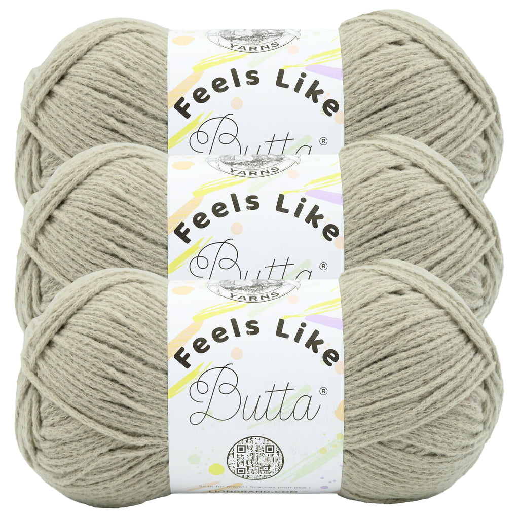 Lion Brand Yarn Feels Like Butta 3 Pack