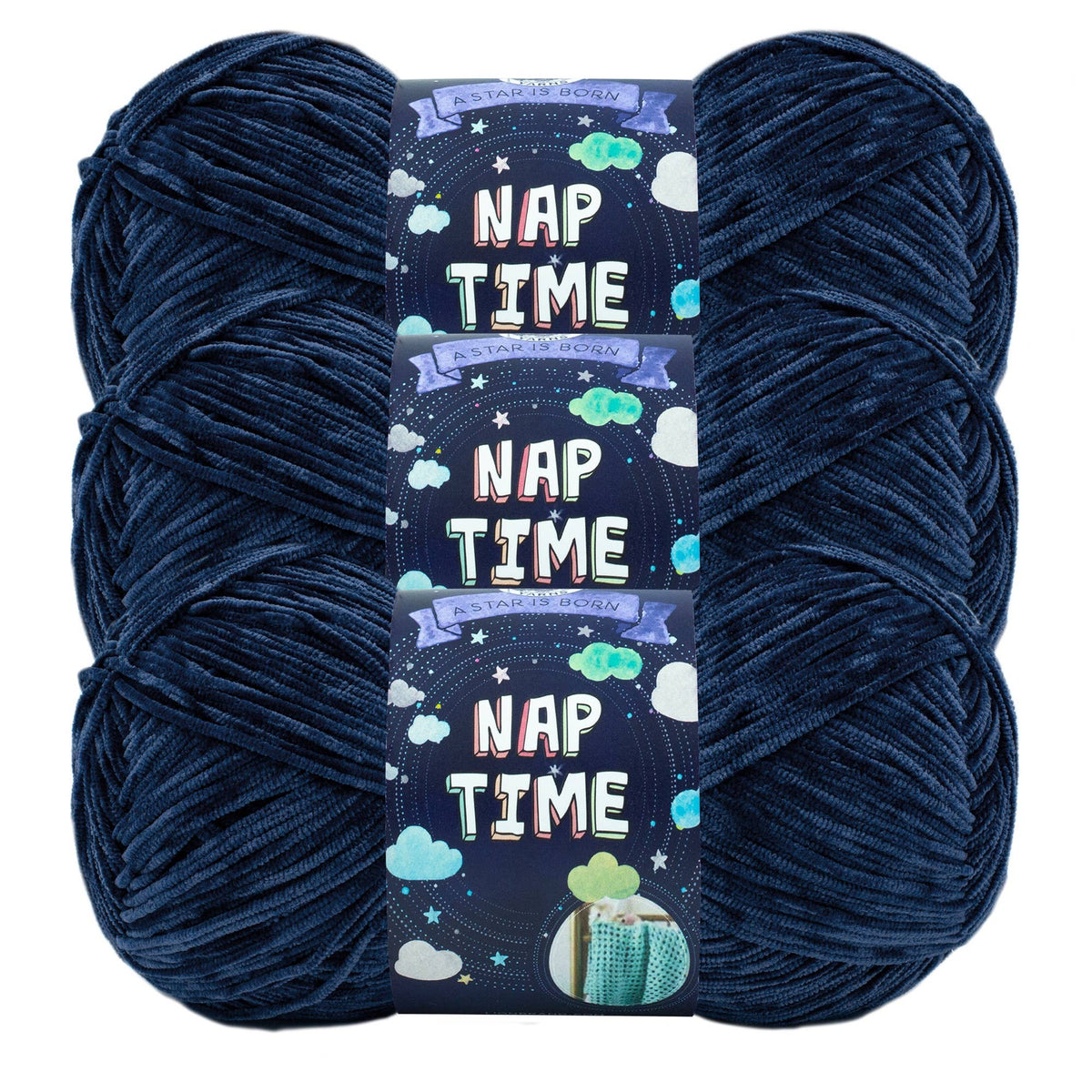 Lion Brand Yarn Naptime 3 Pack