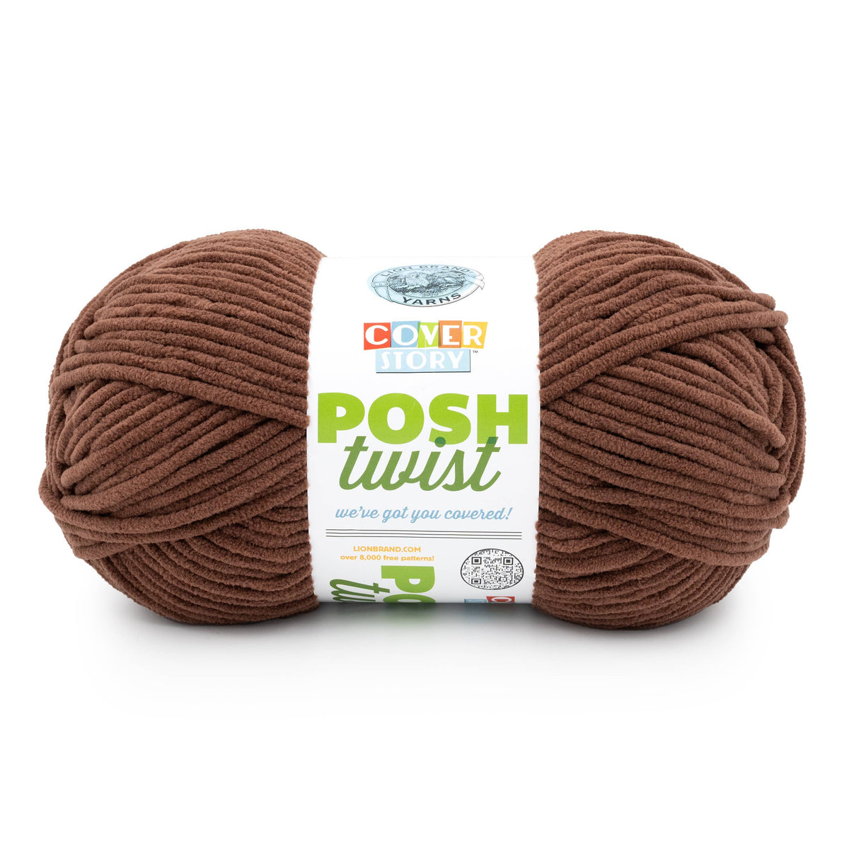 Lion Brand Yarn Cover Story Posh Twist 1Pack