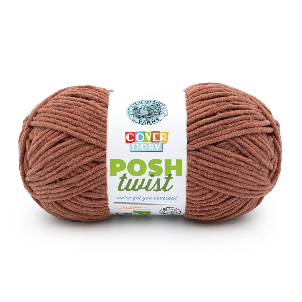 Lion Brand Yarn Cover Story Posh Twist 1Pack