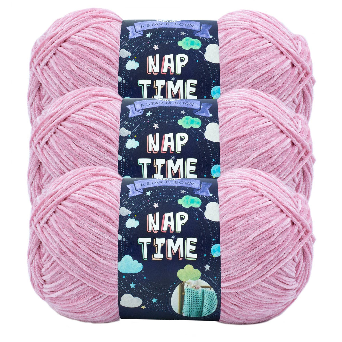 Lion Brand Yarn Naptime 3 Pack