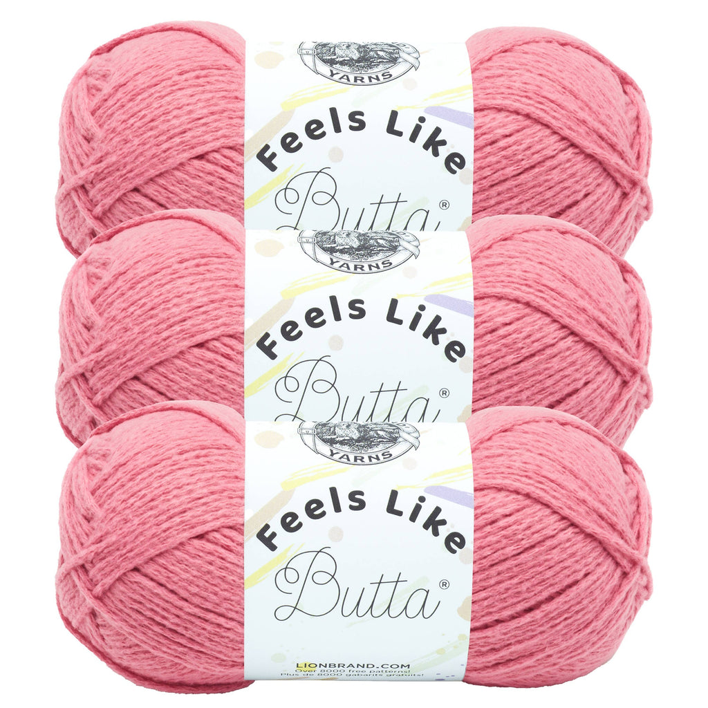 Lion Brand Yarn Feels Like Butta 3 Pack