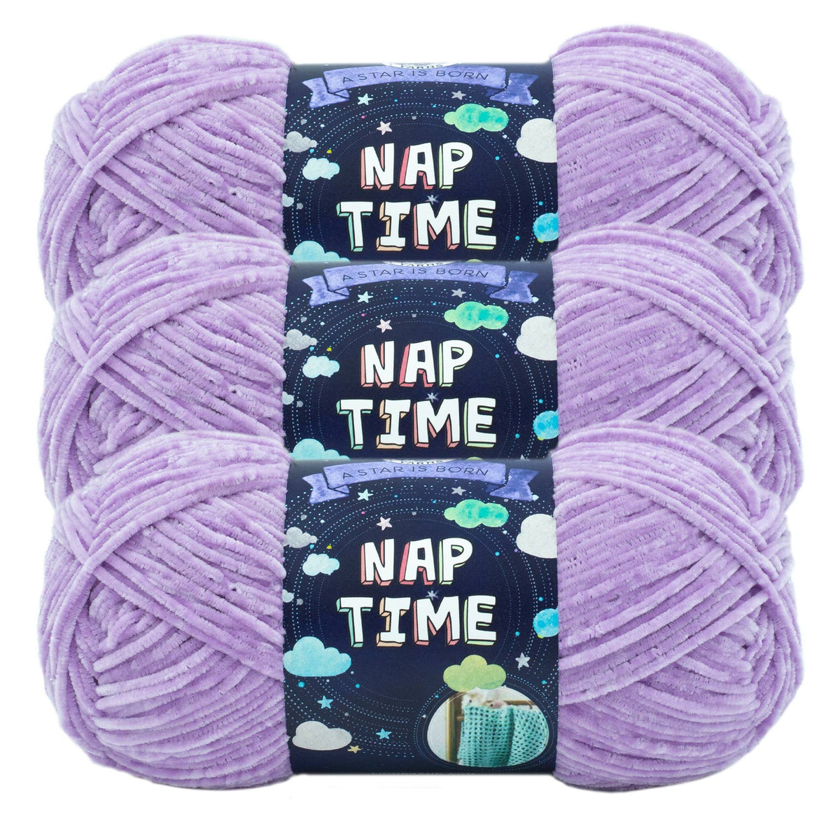 Lion Brand Yarn Naptime 3 Pack