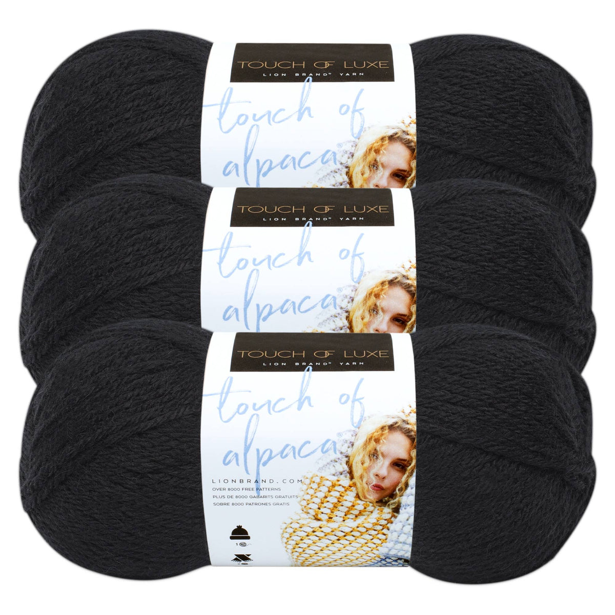 Lion Brand Yarn Touch of Alpaca 3 Pack