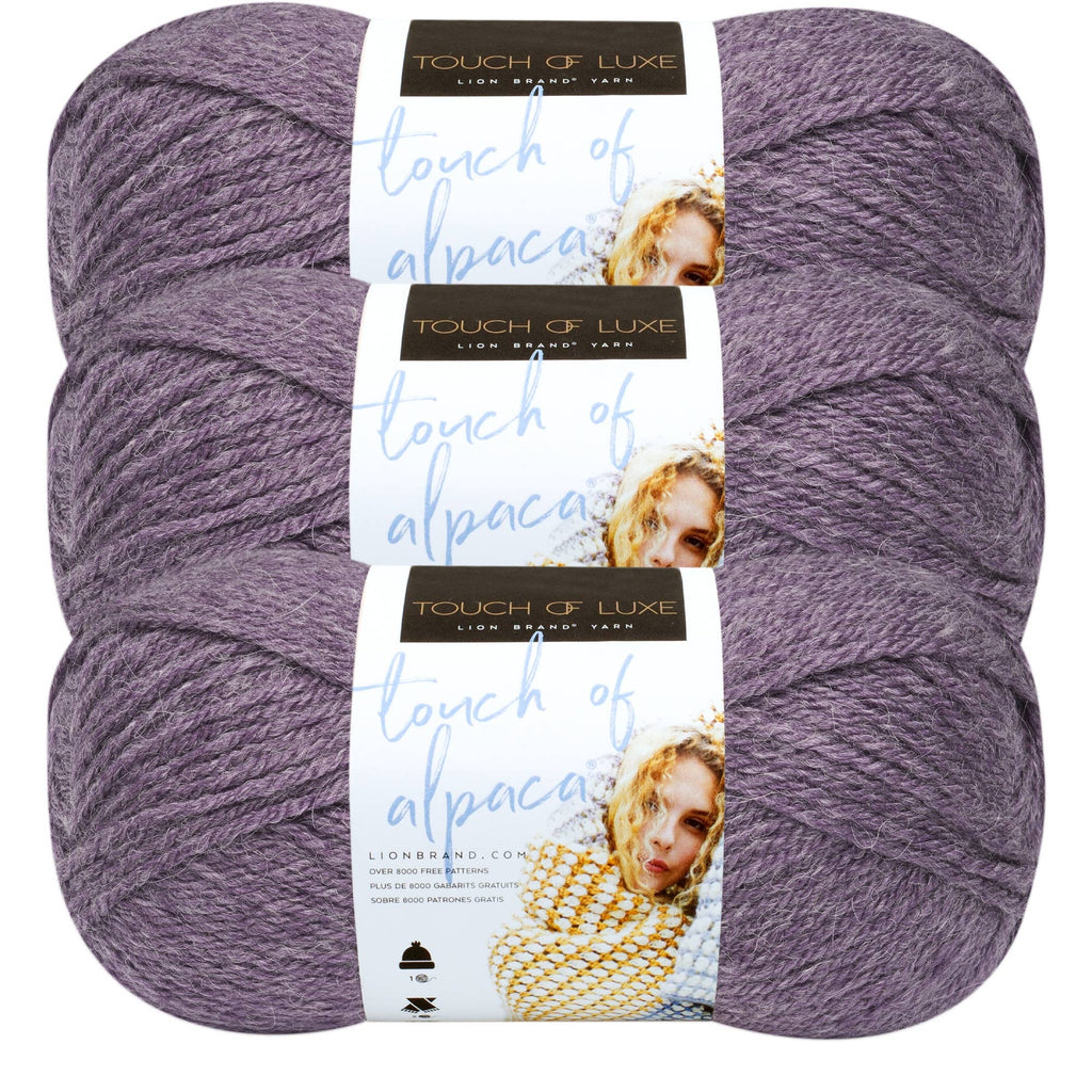 Lion Brand Yarn Touch of Alpaca 3 Pack