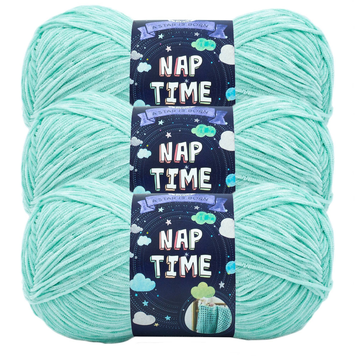 Lion Brand Yarn Naptime 3 Pack