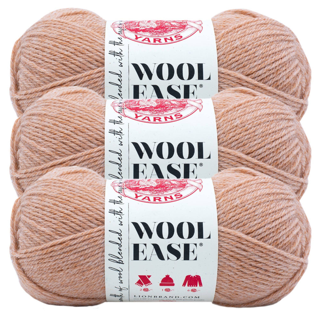 Lion Brand Yarn Wool-Ease  3 Pack