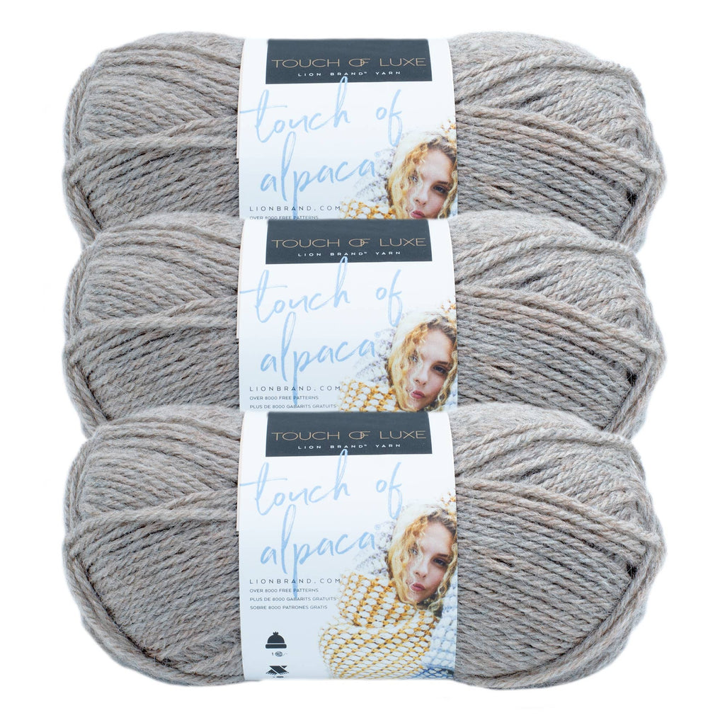 Lion Brand Yarn Touch of Alpaca 3 Pack