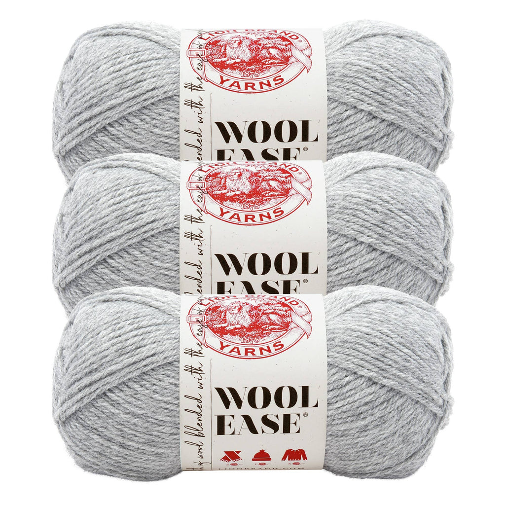 Lion Brand Yarn Wool-Ease  3 Pack