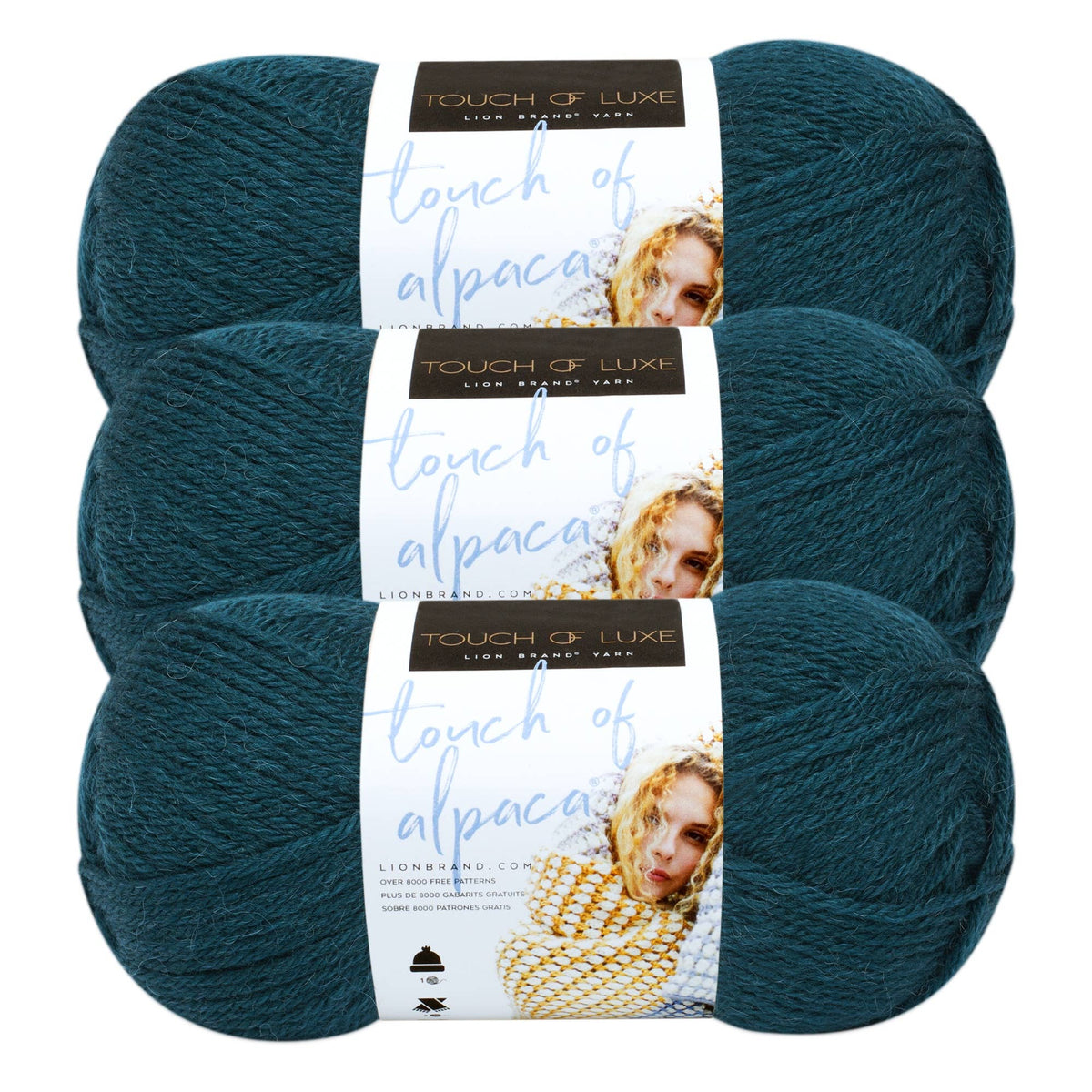 Lion Brand Yarn Touch of Alpaca 3 Pack